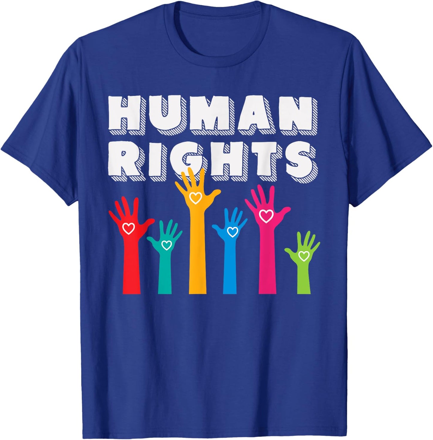 Human Rights T-Shirt - T-Shirt | Royal
