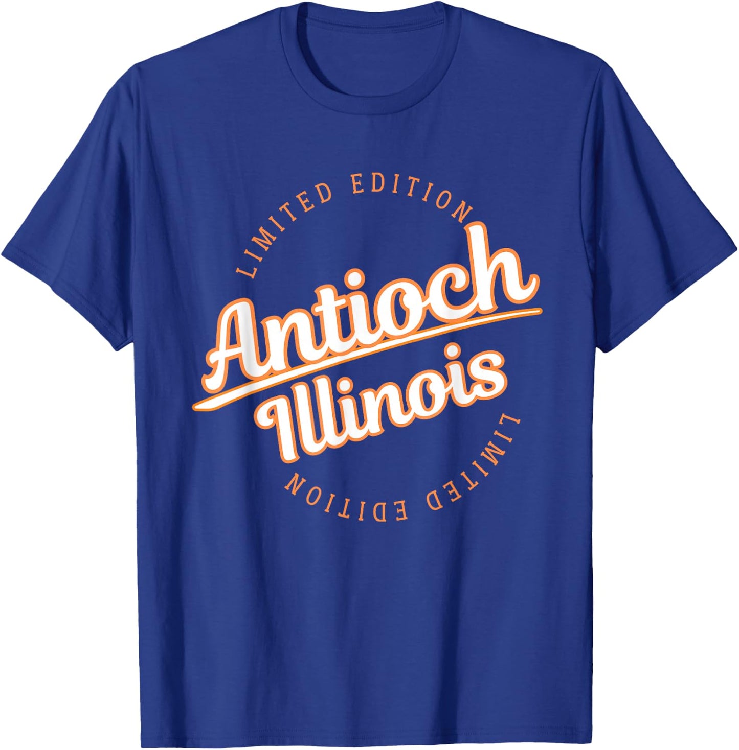 Retro Athletic Antioch IL Apparel T-Shirt - T-Shirt | Royal