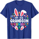I'm The Grandson Bunny Funny Easter Day Family Matching T-Shirt - T-Shirt | Royal
