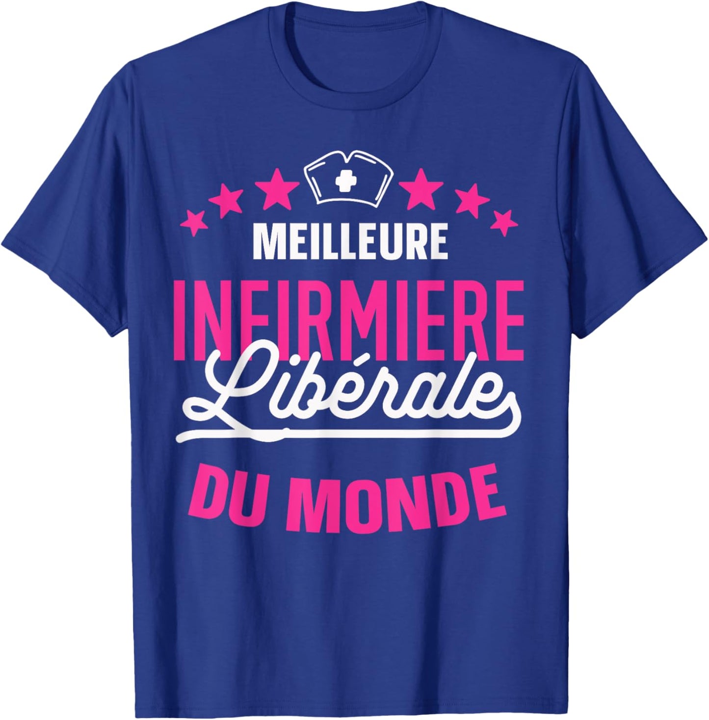World's Best Liberal Nurse. Gift Nurse , Black, S T-Shirt - T-Shirt | Royal