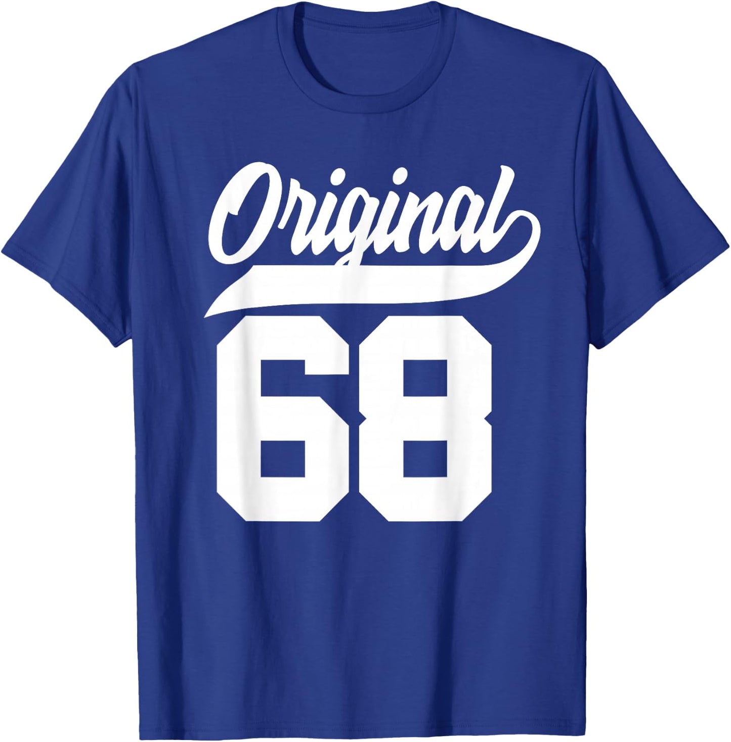 57th Birthday Gift Man Woman Original Vintage 1968 T-Shirt - T-Shirt | Royal