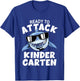 Ready To Attack Kindergarten Shark T-Shirt - T-Shirt | Royal
