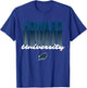 The Yard Essentials - Howard University - HU Fade T-Shirt - T-Shirt | Royal