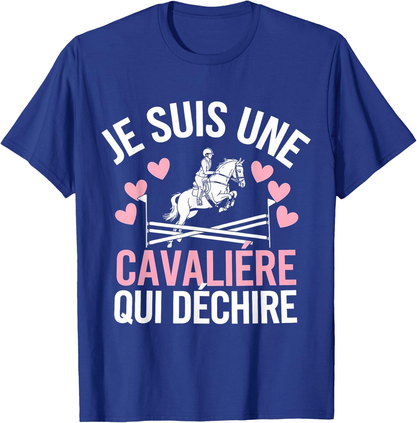 Je Suis Une Rider Who Tears , Black, S T-Shirt - T-Shirt | Royal