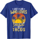 Funny Just A Girl Who Loves Sunshine And Tacos Taco Lovers T-Shirt - T-Shirt | Royal