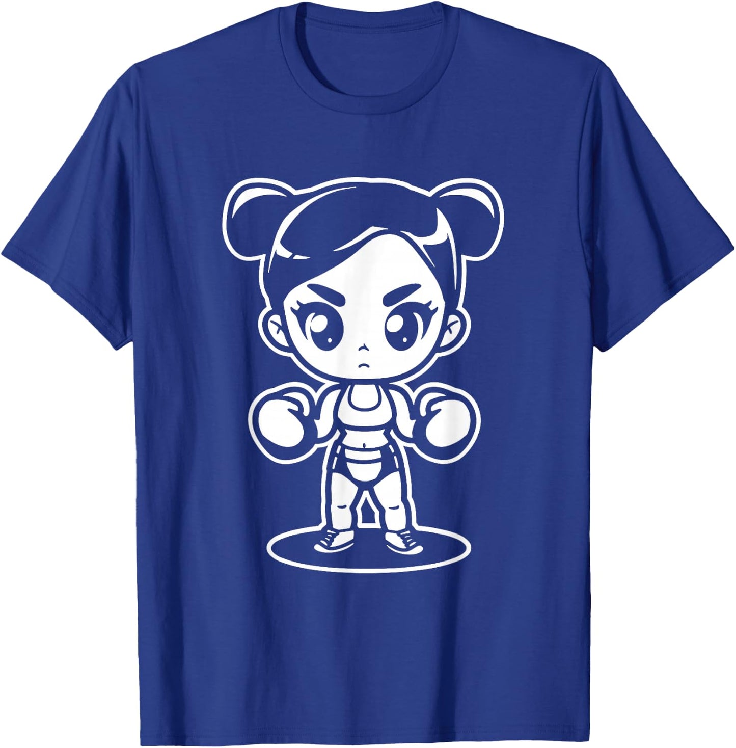 Funny Boxing Girl Sparring for Girls T-Shirt - T-Shirt | Royal