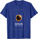 Eclipse Solaire 12 août 2026 Espagne Total T-Shirt - T-Shirt | Royal