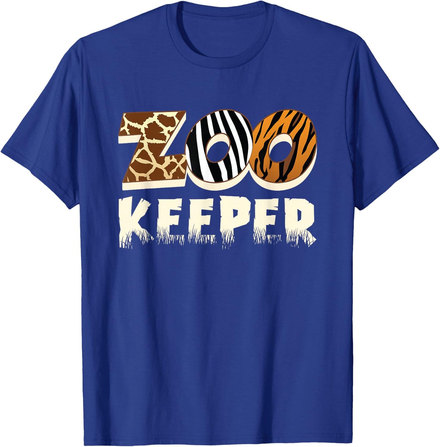 Zoowärter Zoo Zoo Keeper Profession T-Shirt - T-Shirt | Royal