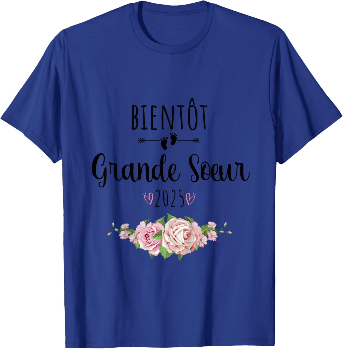 Child Future Big Sister 2025 Soon Big Sister , white, 2 T-Shirt - T-Shirt | Royal