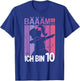Girls' with German Text "Ich bin 10 Jahre Dab" [German Language], black T-Shirt - T-Shirt | Royal