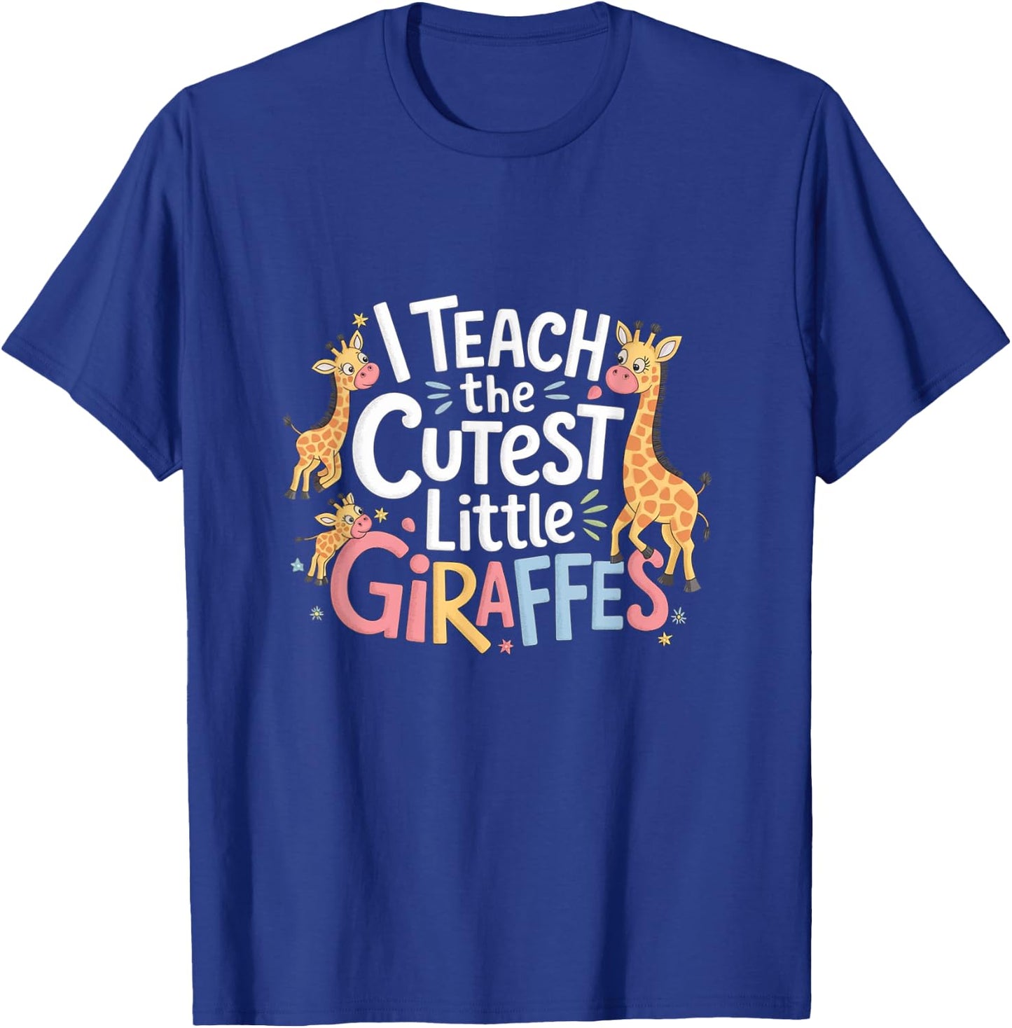 Funny Teacher School T-Shirt - T-Shirt | Royal