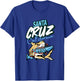 Vintage Santa Cruz California Great White Shark T-Shirt - T-Shirt | Royal
