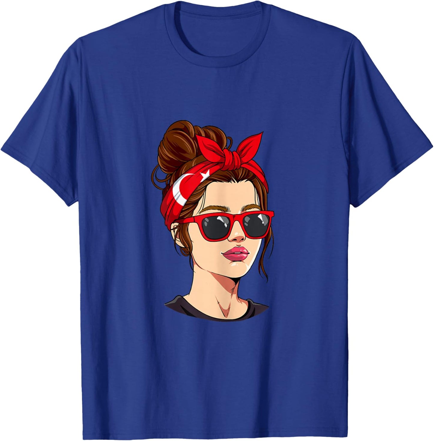 Turkish Girl Turkey T-Shirt - T-Shirt | Royal