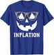 Due to Inflation Halloween Costume Couples Matching T-Shirt - T-Shirt | Royal