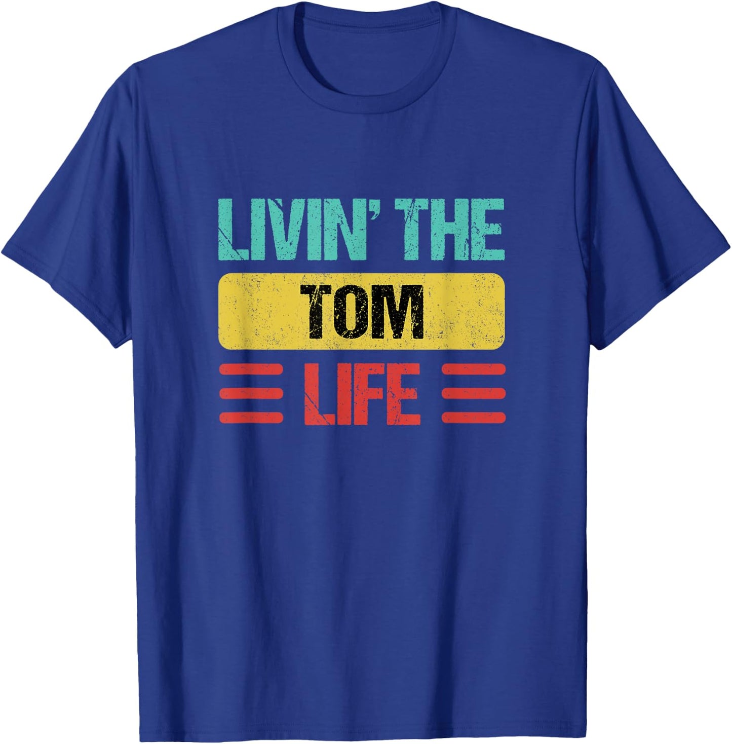 Tom Name T-Shirt - T-Shirt | Royal