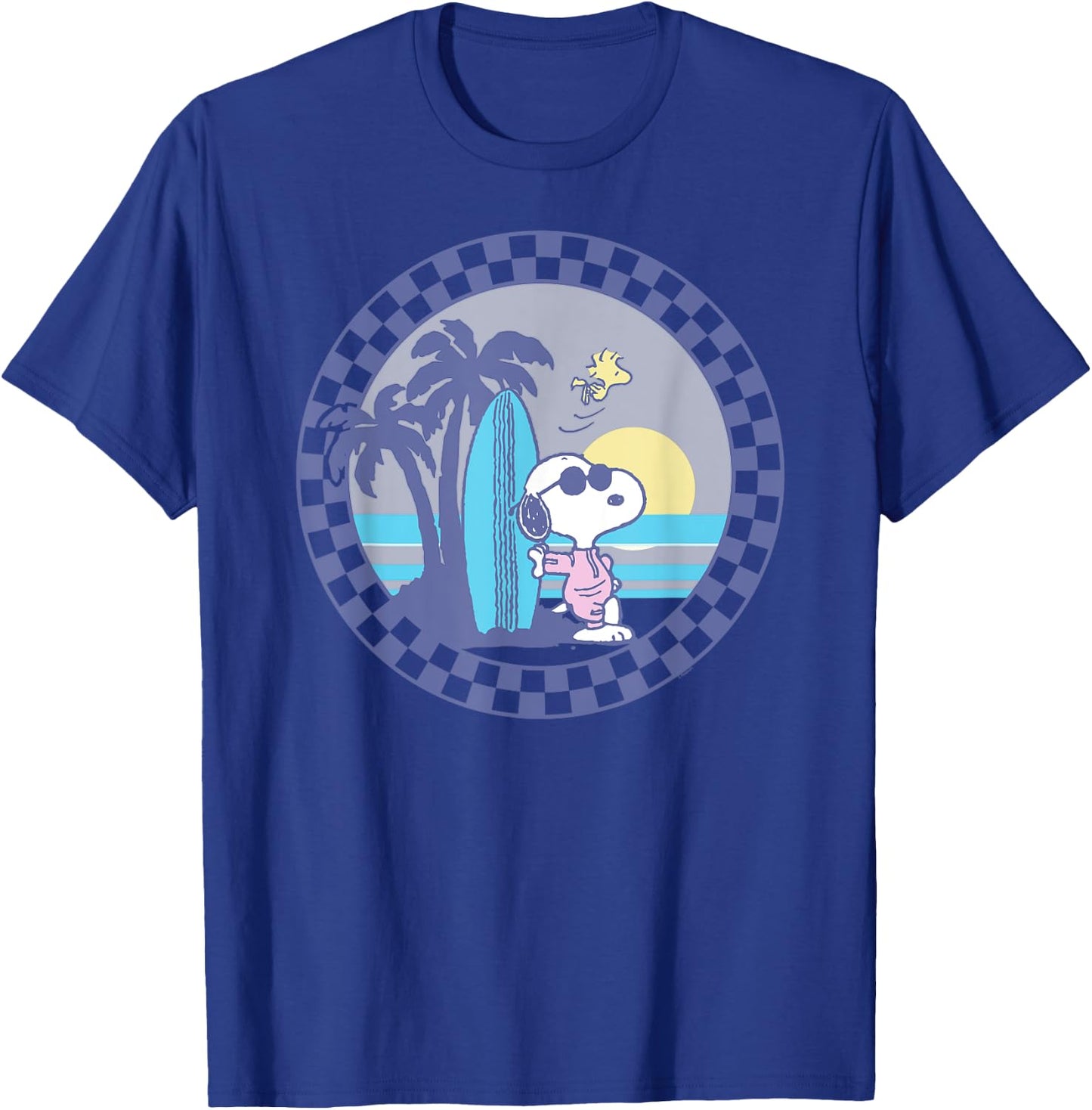 Peanuts Snoopy Surf's Up T-Shirt - T-Shirt | Royal