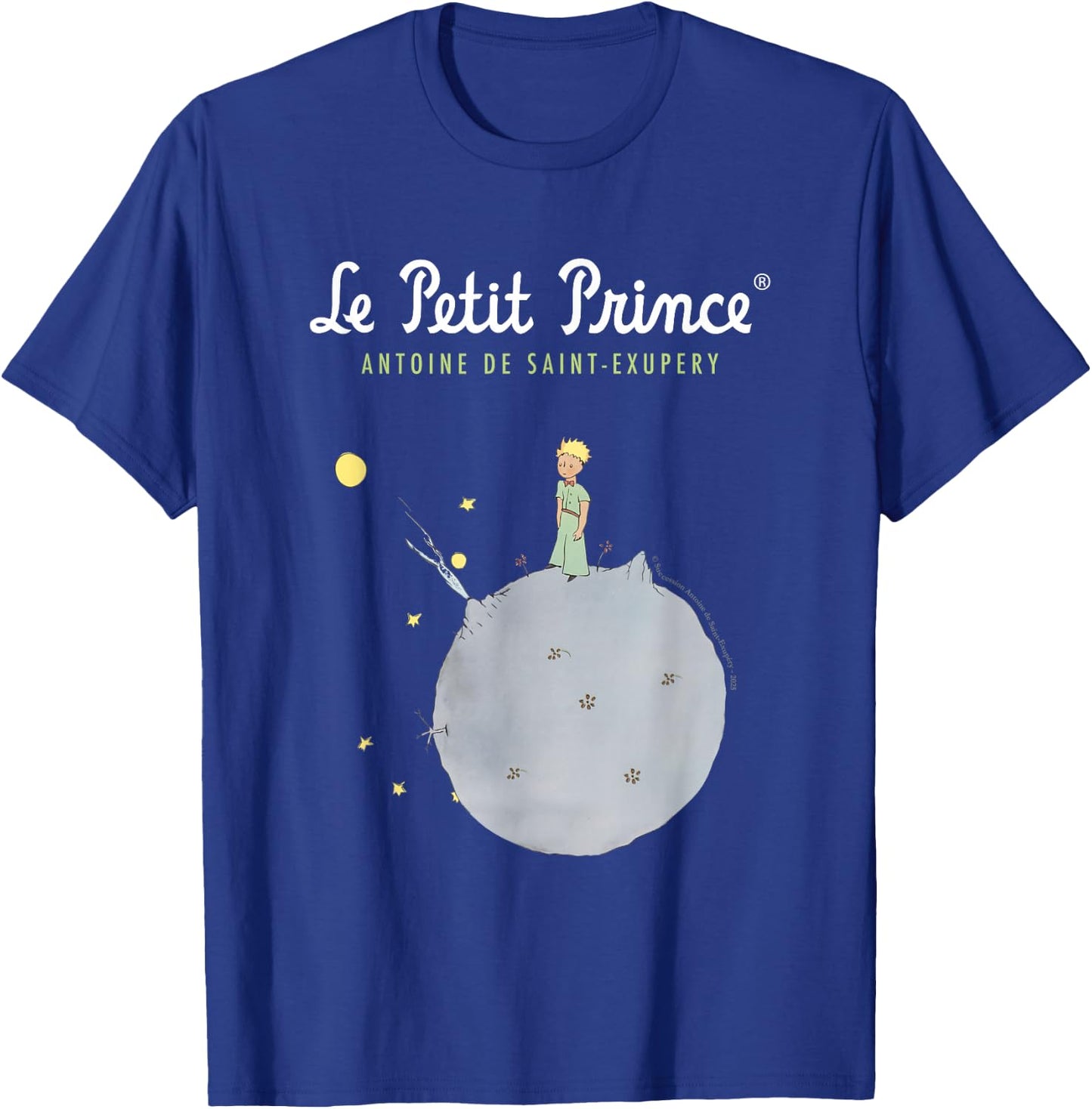 Le Petit Prince Antoine De Saint-Exupery Classic T-Shirt - T-Shirt | Royal