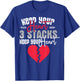 Funny Keep Your Heart 3 Stacks Keep your Broken Heart T-Shirt - T-Shirt | Royal
