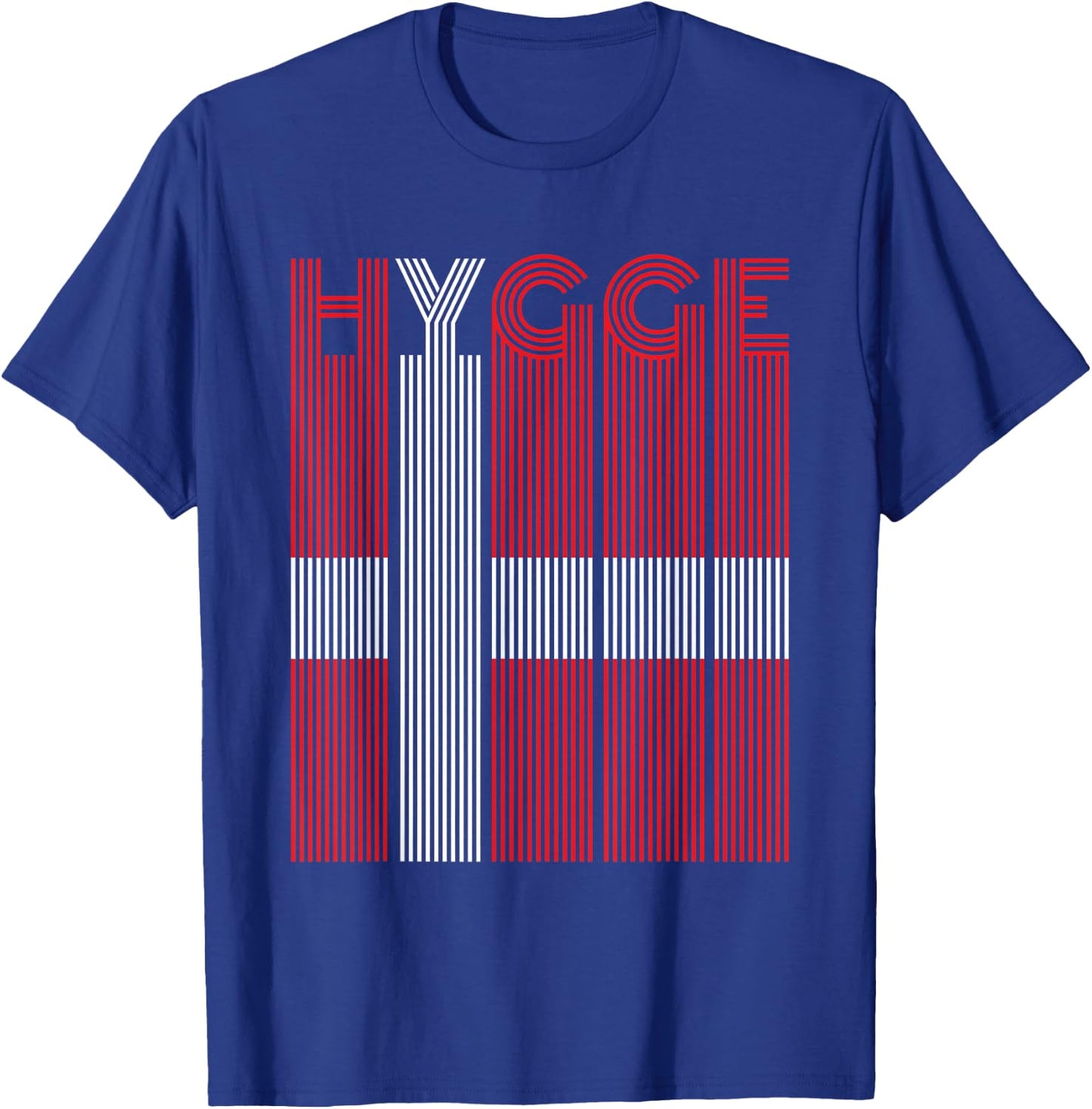 HYGGE Danish Flag T-Shirt - T-Shirt | Royal