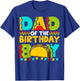 Dad of the Birthday Boy Taco Twosday Mexican Birthday T-Shirt - T-Shirt | Royal