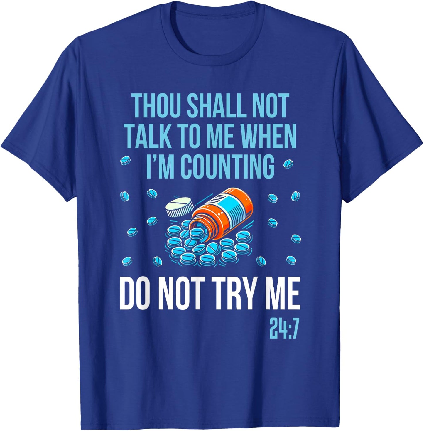 Pharmacist funny pharmacy tech T-Shirt - T-Shirt | Royal