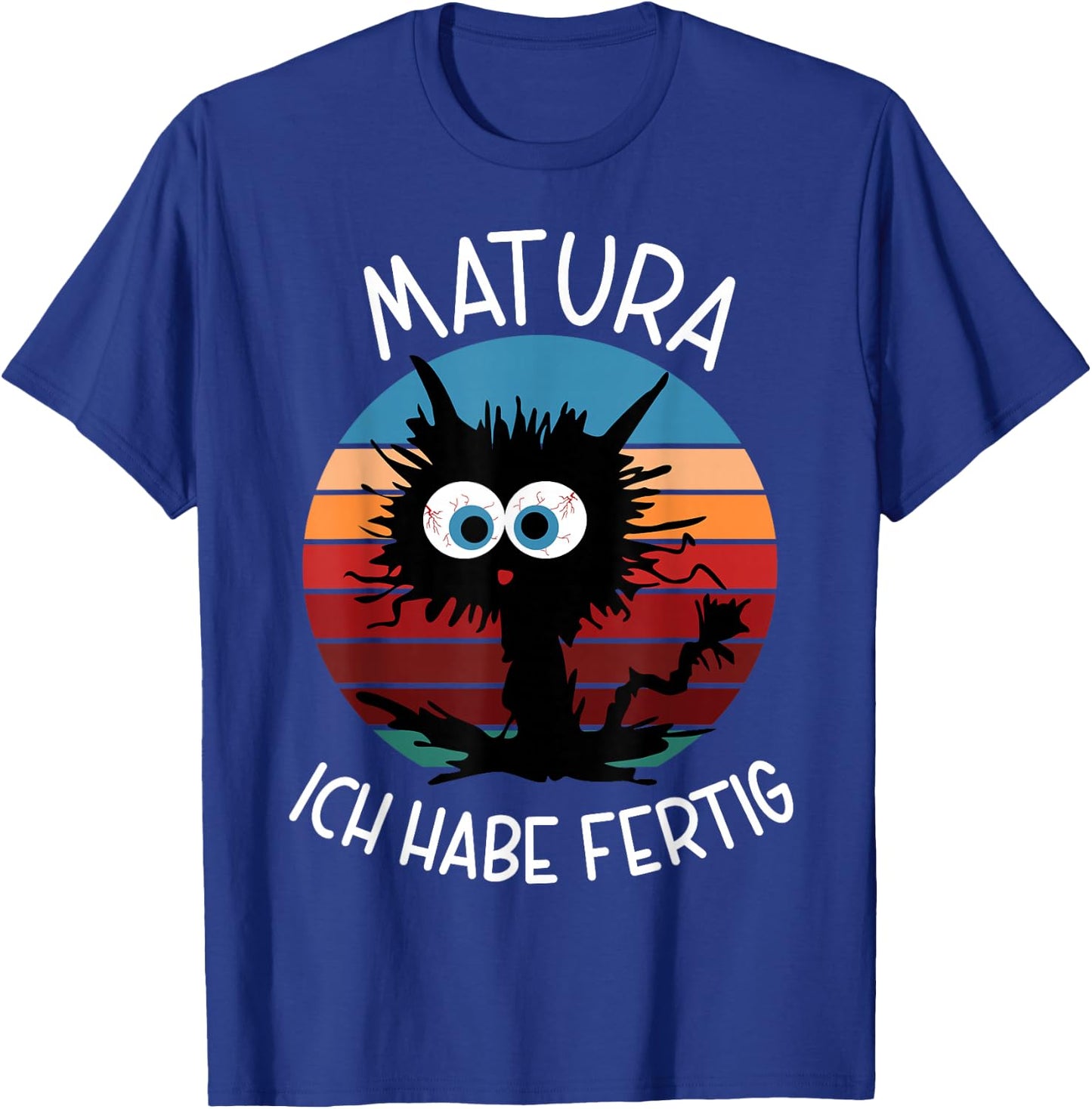 Matura Geschafft 2026 Bäm Matura Ich Habe Fertig T-Shirt - T-Shirt | Royal