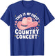 This Is My First Country Concert T-Shirt - T-Shirt | Royal