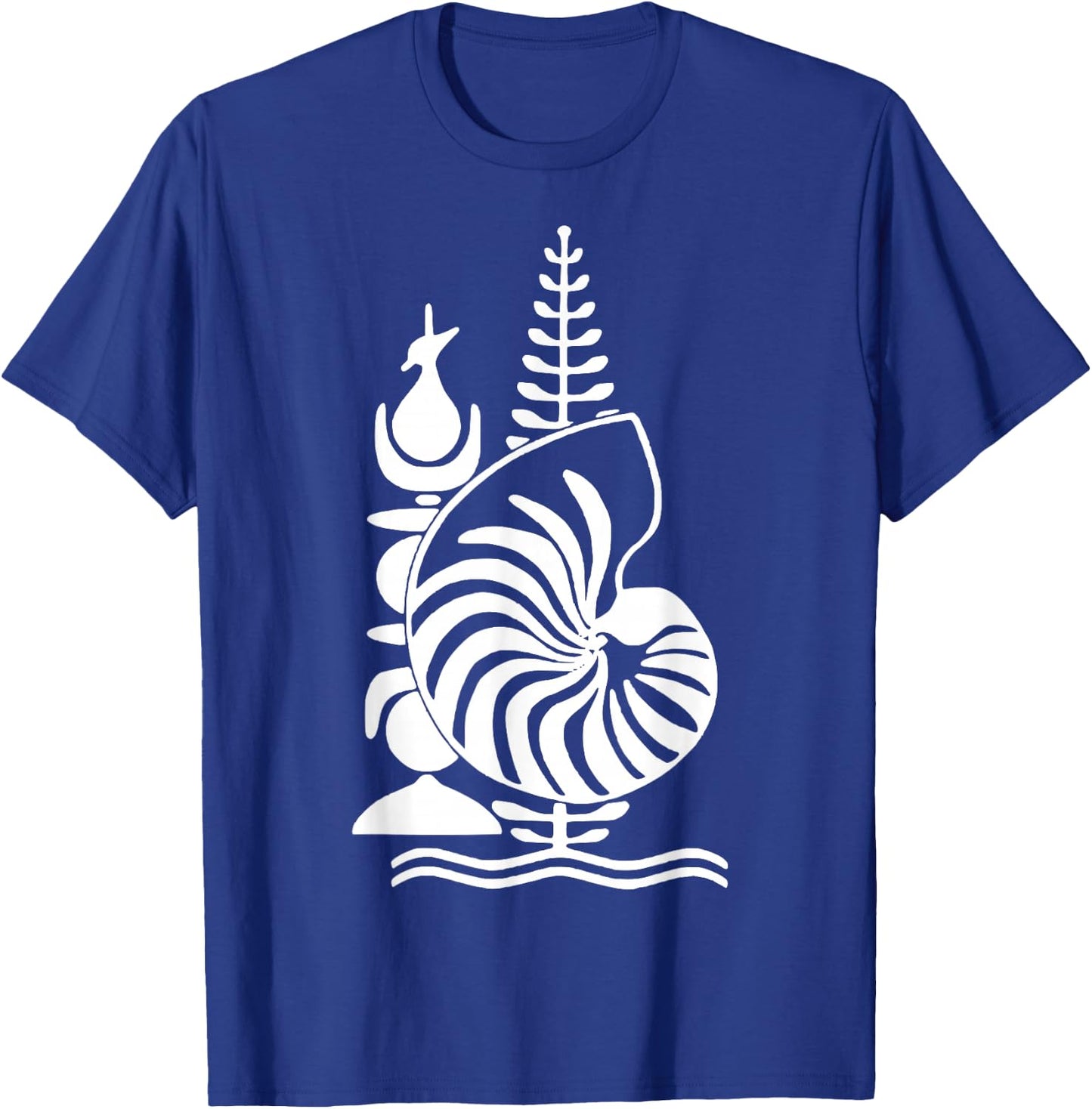 Kanak Emblem New Caledonia Gift, Black, S T-Shirt - T-Shirt | Royal
