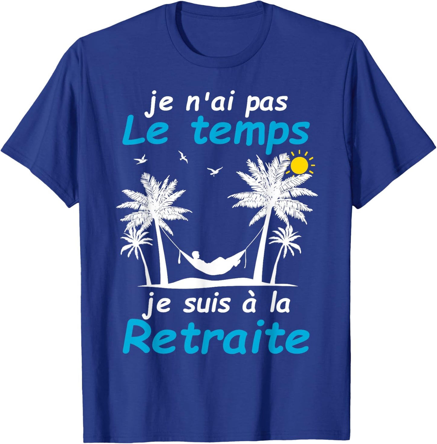 Retirement Gift Women Funny Retirement , Black, S T-Shirt - T-Shirt | Royal