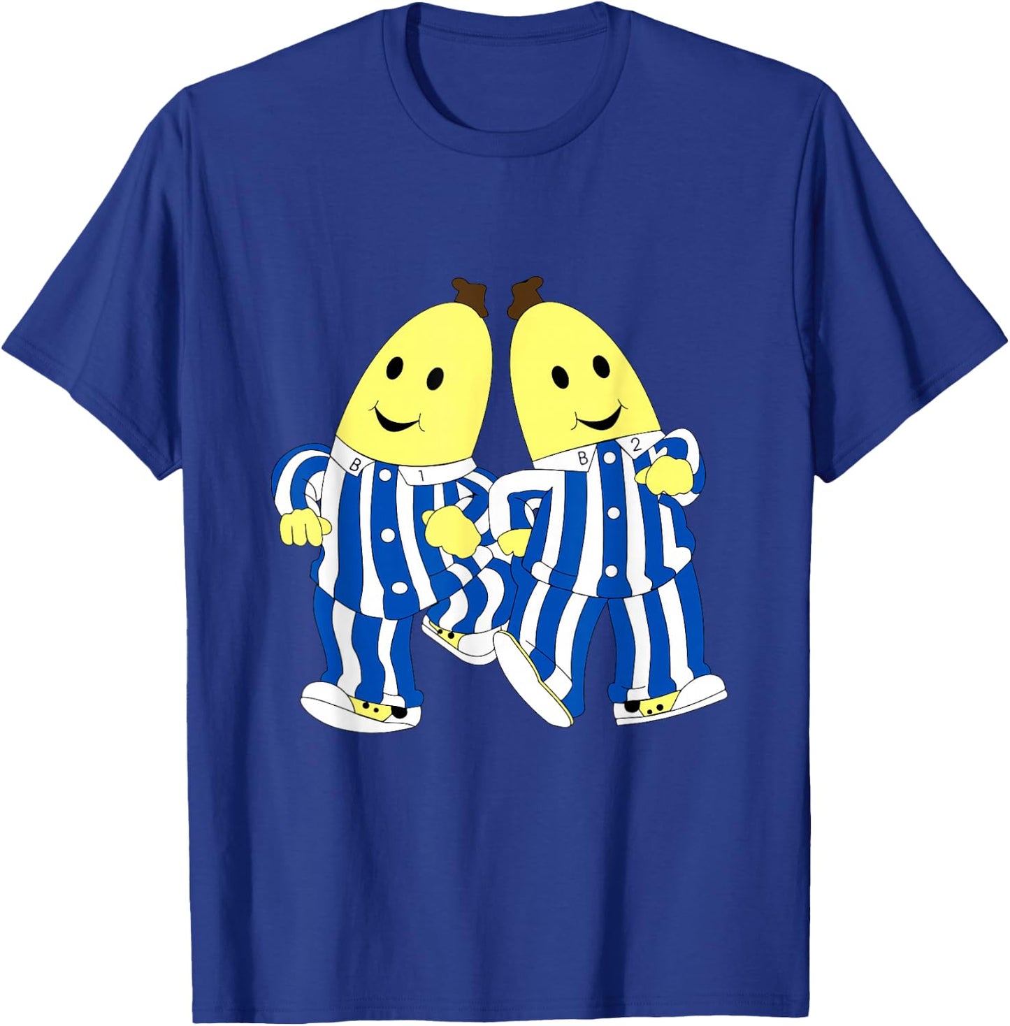 Funny Cute Stars B1 B2 Banana in Pajama , black T-Shirt - T-Shirt | Royal