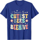 I Teach The Cutest Bees In The Beehive Kindergarten Teacher T-Shirt - T-Shirt | Royal