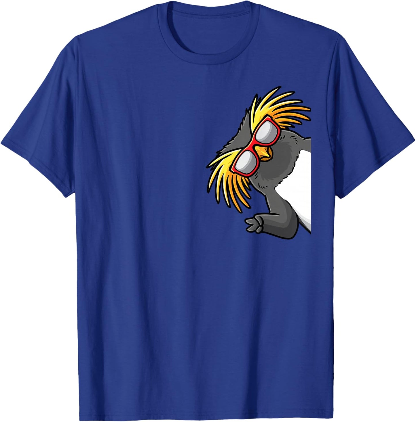 Tristan Penguin Northern Rock Penguin From Side T-Shirt - T-Shirt | Royal