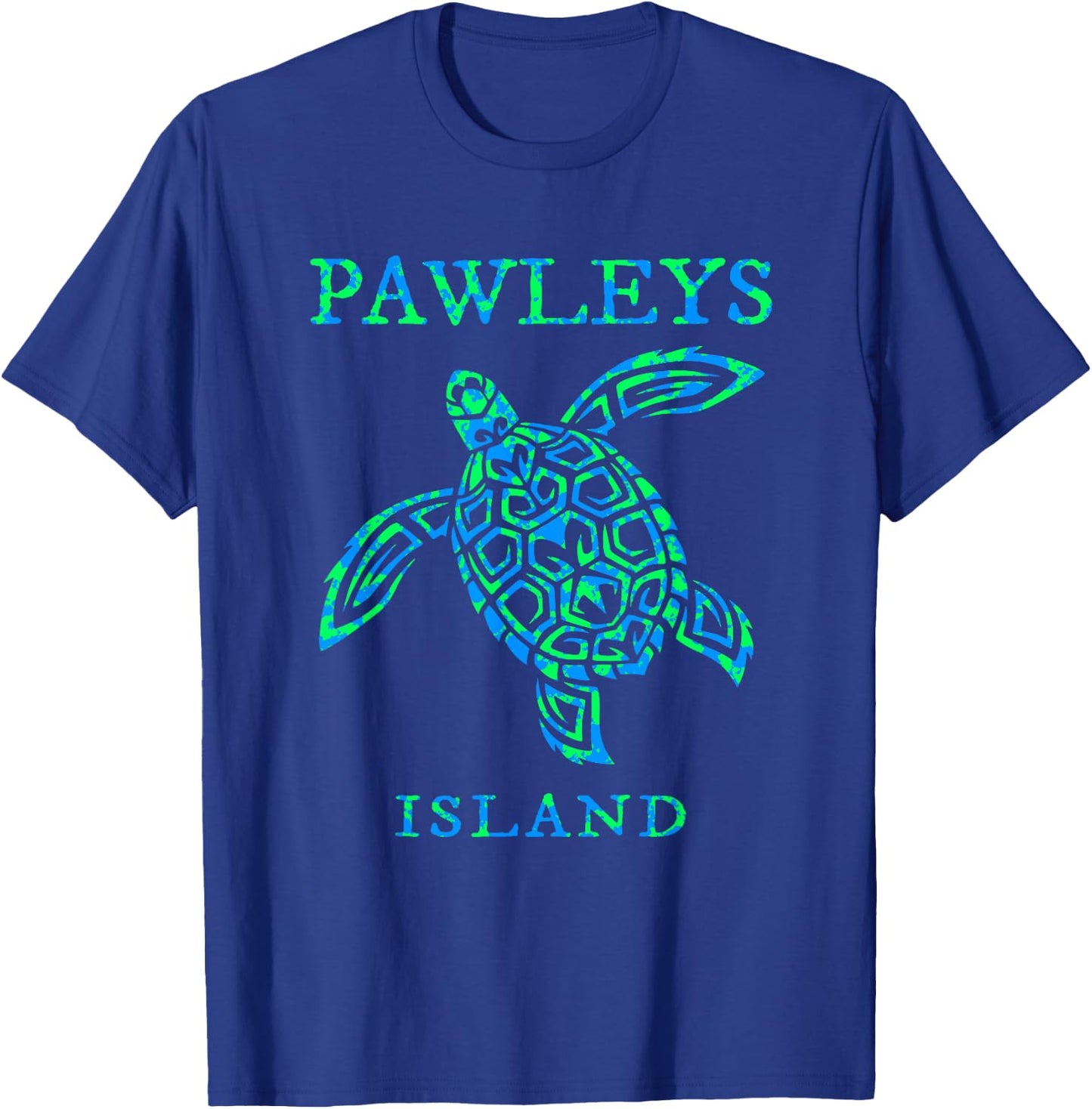Pawleys Island South Carolina Sea Turtle Boys Girls Toddler T-Shirt - T-Shirt | Royal