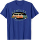 Ventura California Vintage Surfing T-Shirt - T-Shirt | Royal