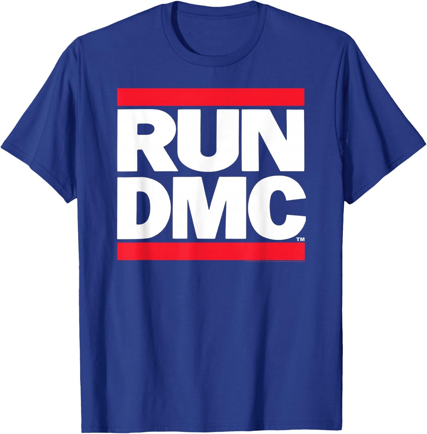 RUN DMC Logo Hip Oldschool , black T-Shirt - T-Shirt | Royal