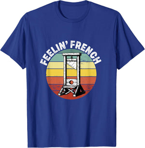 Guillotine Guilhotina Pour Homme Et Femme T-Shirt - T-Shirt | Royal
