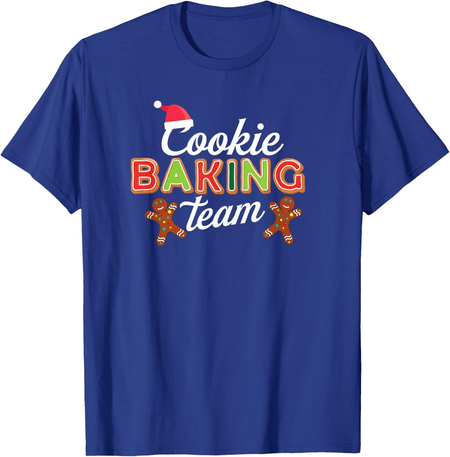 Cute Cookie Baking Team Holiday Bake Cooks Fun Cooking Crew T-Shirt - T-Shirt | Royal