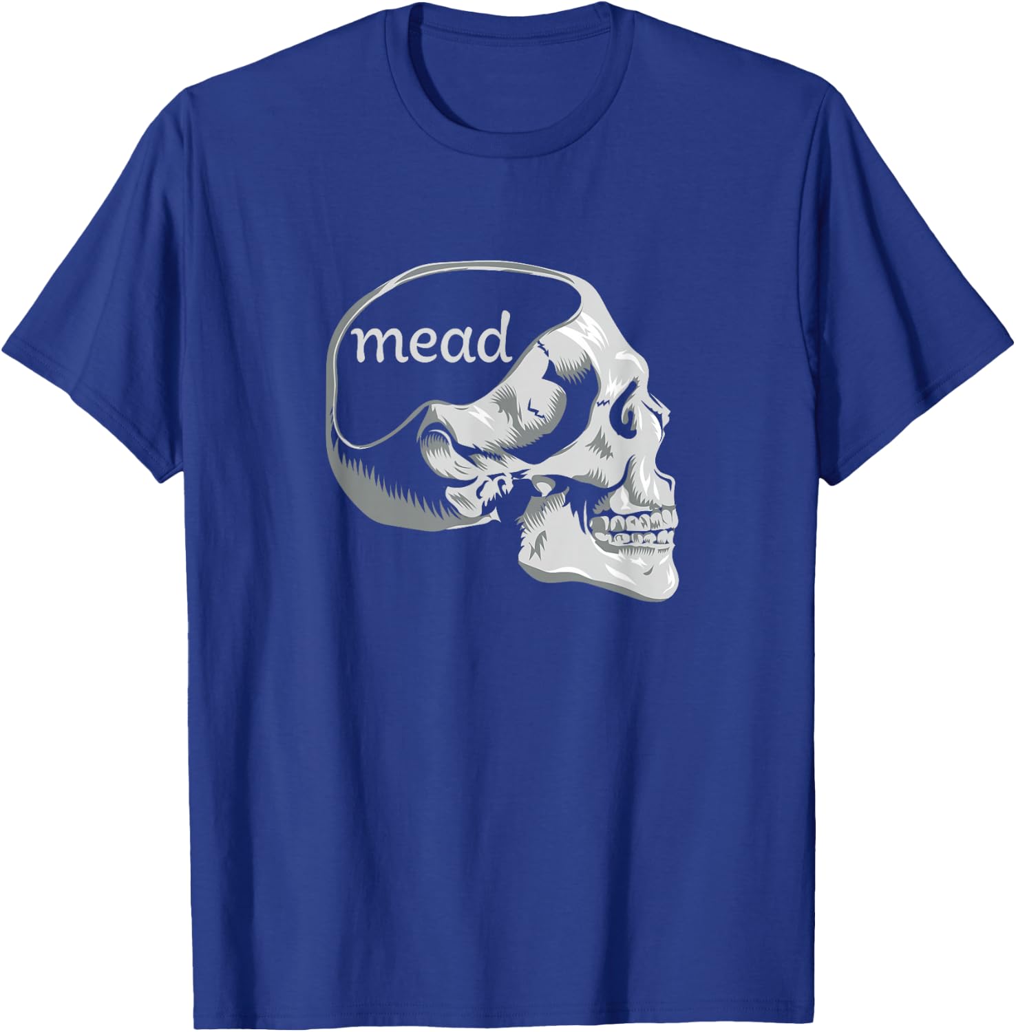Mead On the Mind | Mead Making, Brewing Funny Graphic T-Shirt - T-Shirt | Royal