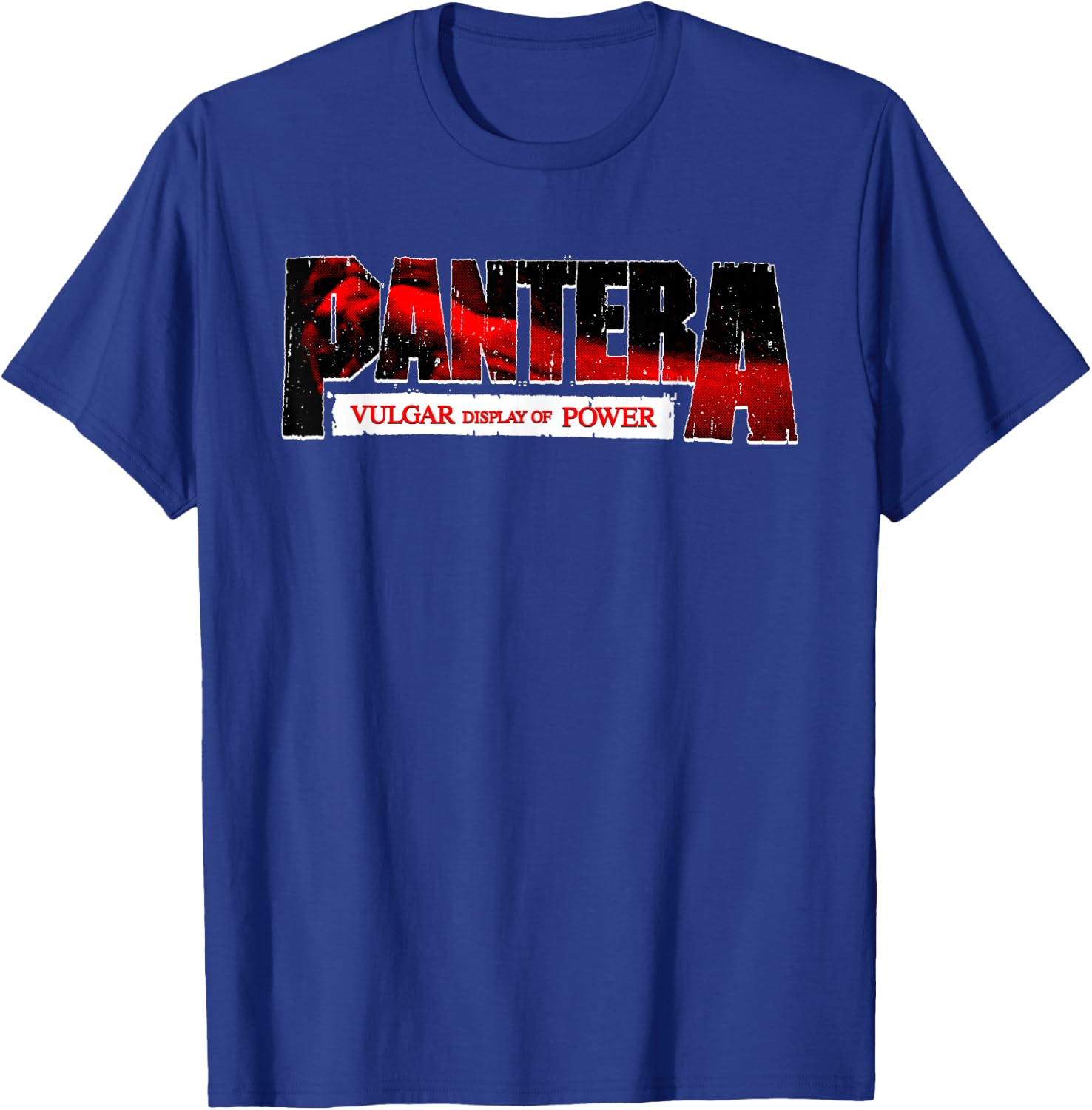 Pantera Offizielles Vulgar-Display von Power-Logo, Rot T-Shirt - T-Shirt | Royal