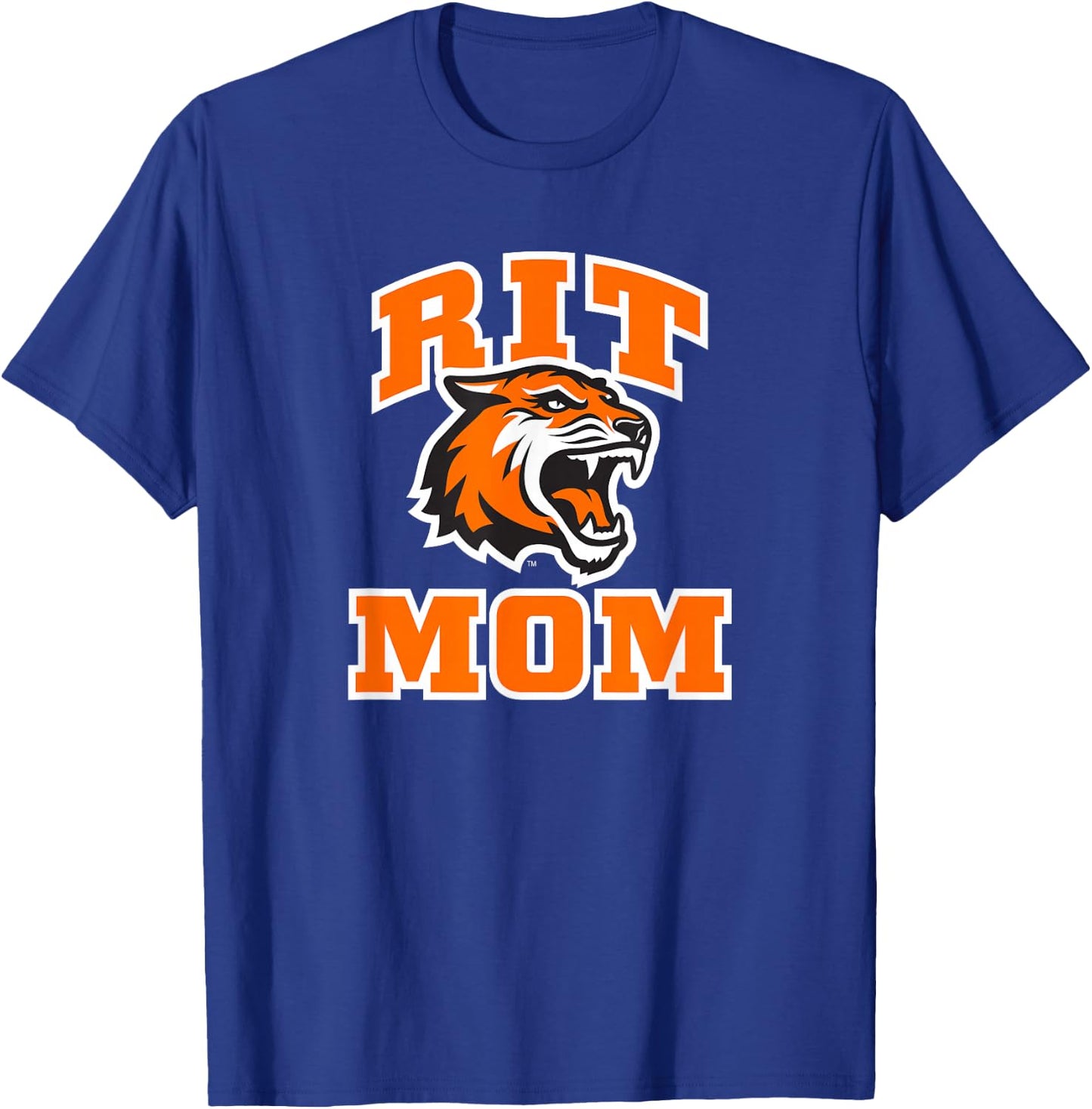 Rochester Institute of Technology Mom Tiger Parent T-Shirt - T-Shirt | Royal