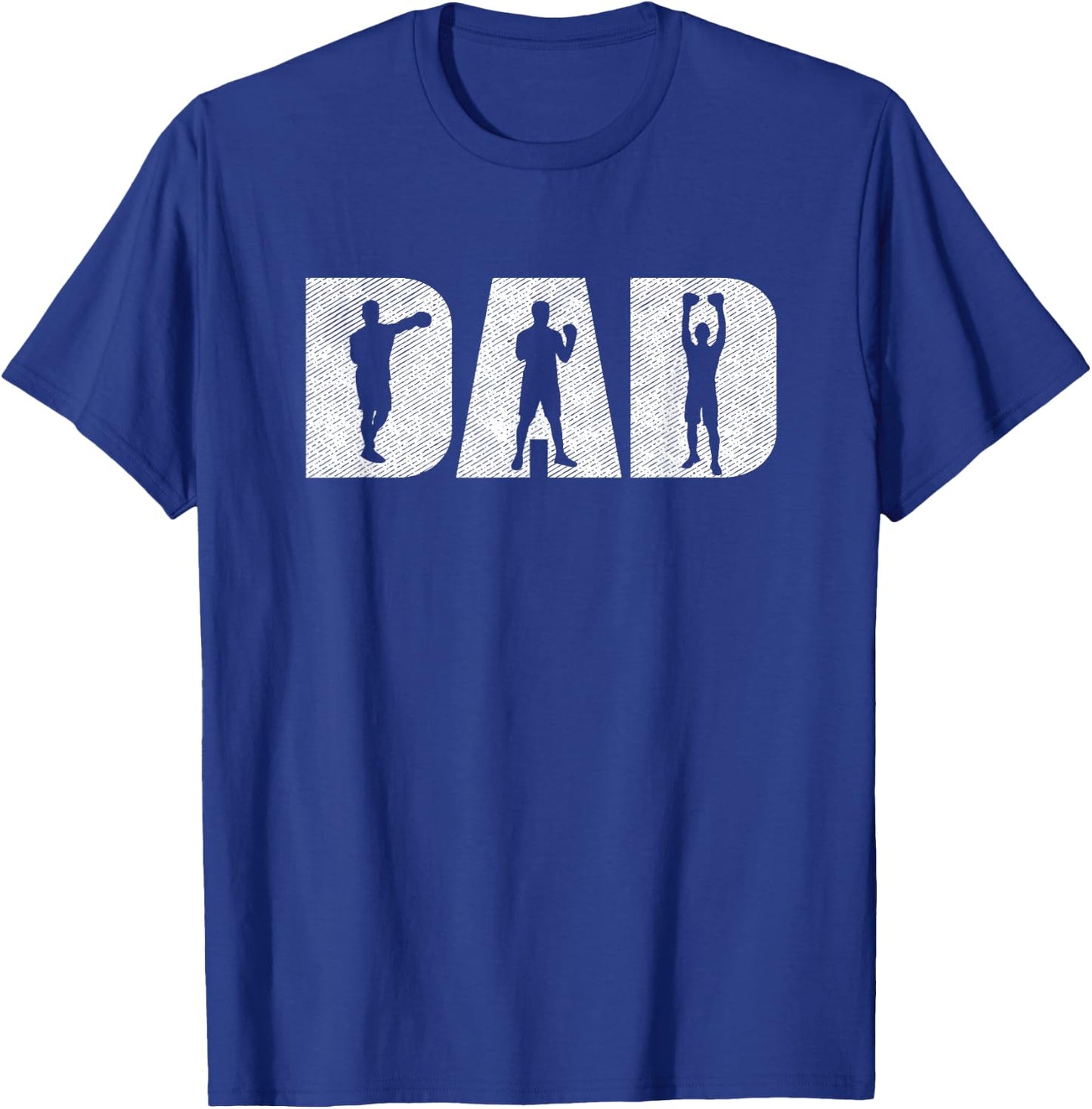 Boxer Dad Love Boxing Gift Training MMA Box Fighting T-Shirt - T-Shirt | Royal