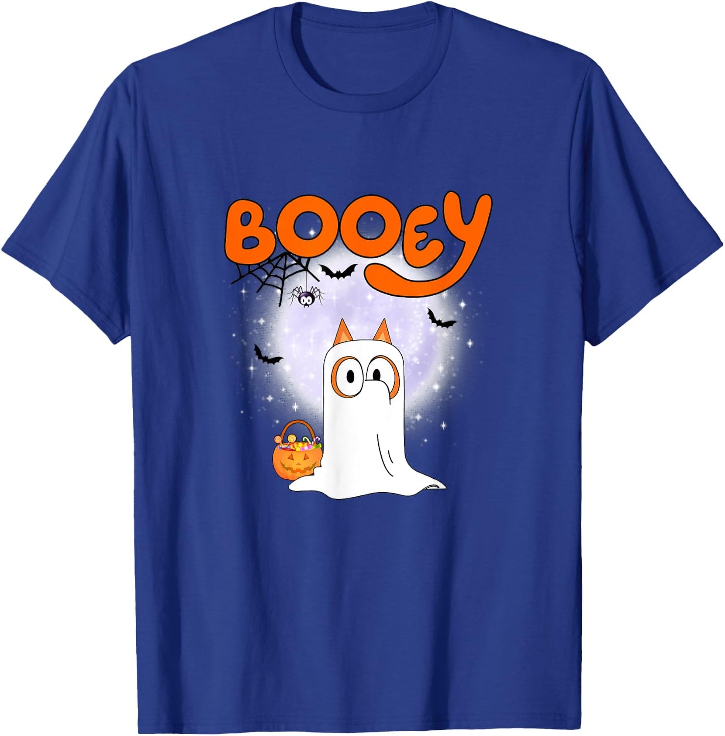 Spooky Season Funny Ghost Booey,Dog Halloween Pumpkin Women T-Shirt - T-Shirt | Royal