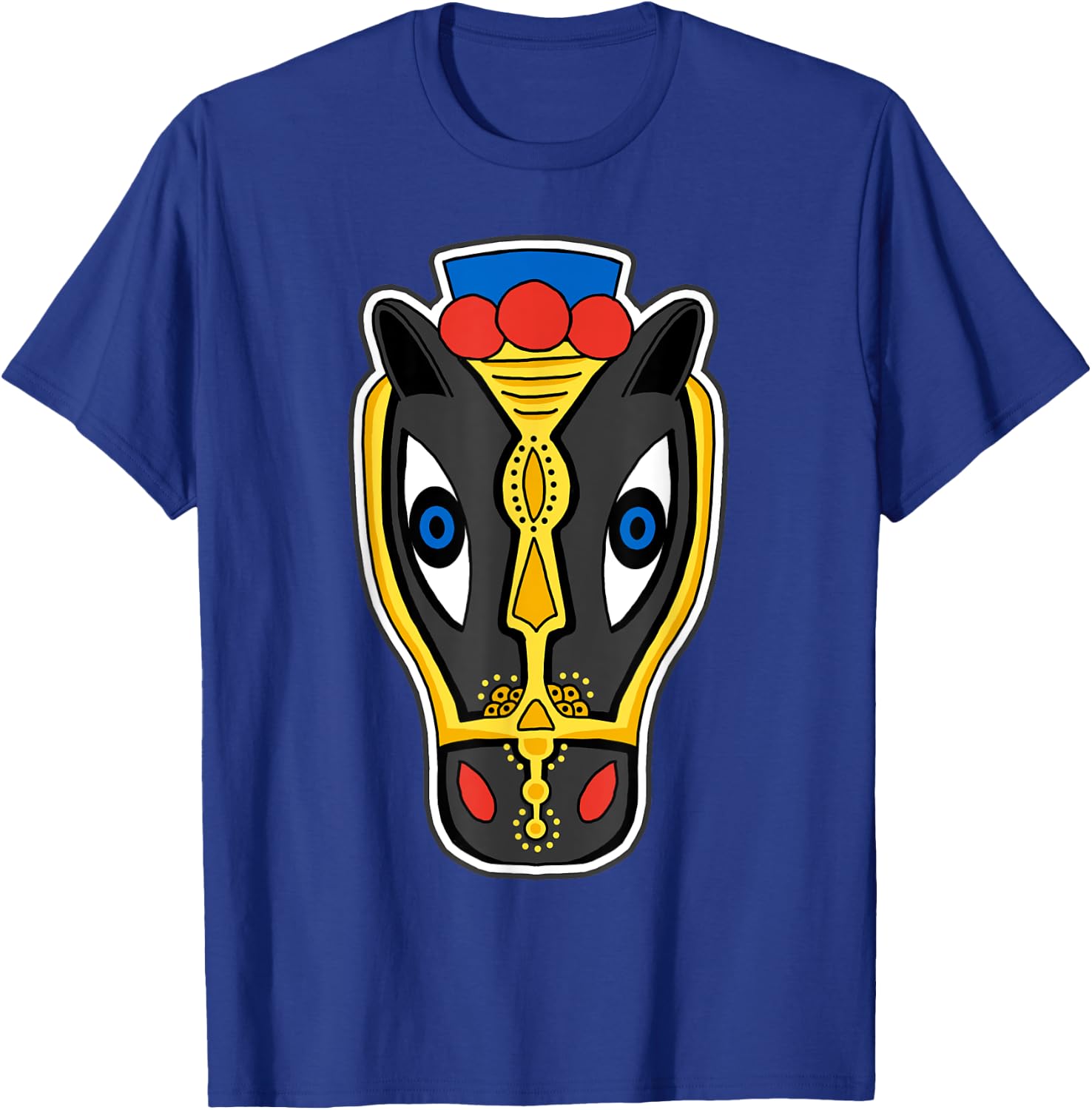 Macho Raton Mask, Latin, Illustration, Art Shirt, Horse Head T-Shirt - T-Shirt | Royal