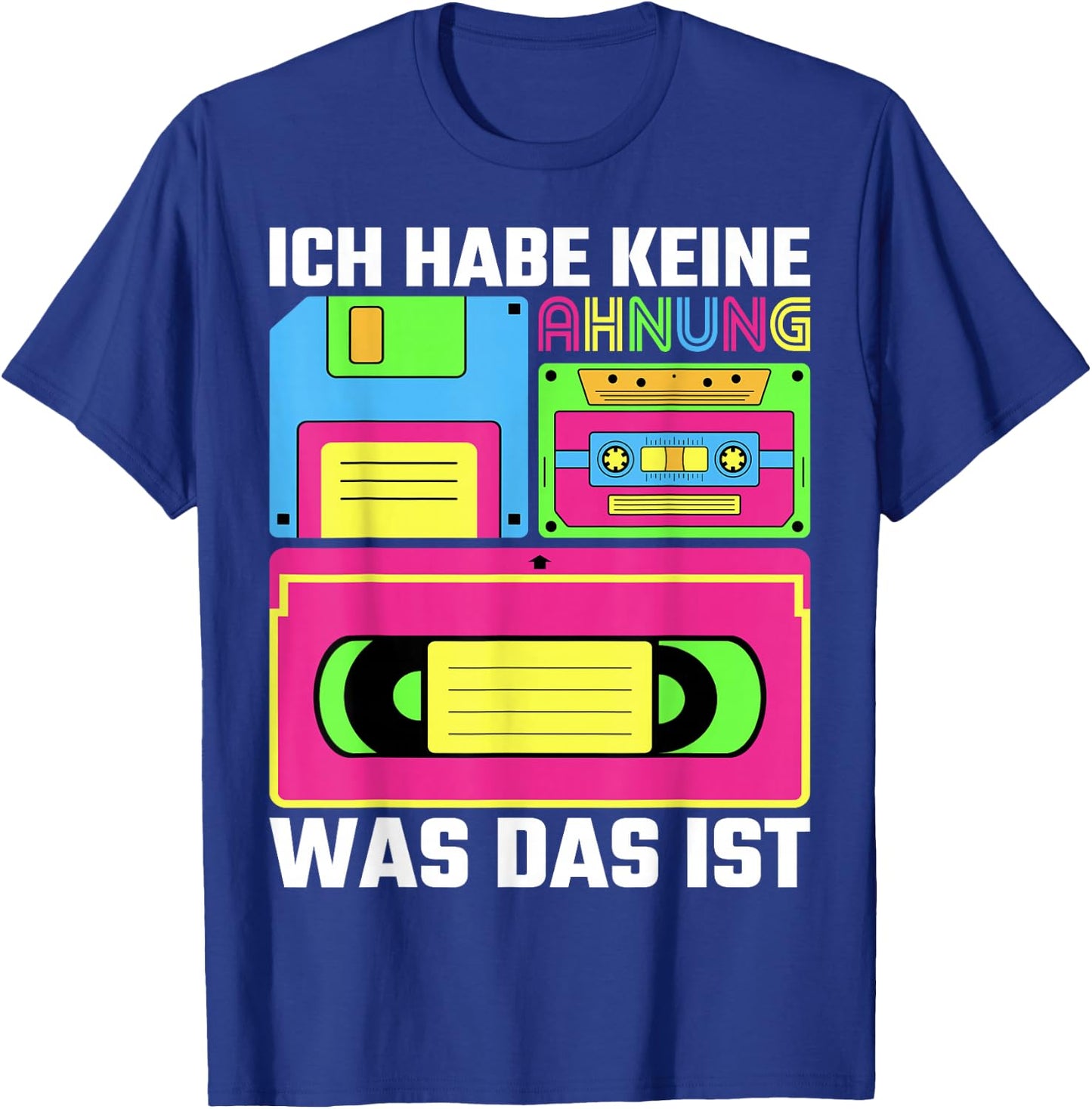 80s Outfit Women's Men's 80s Costume Children's 80s T-Shirt - T-Shirt | Royal