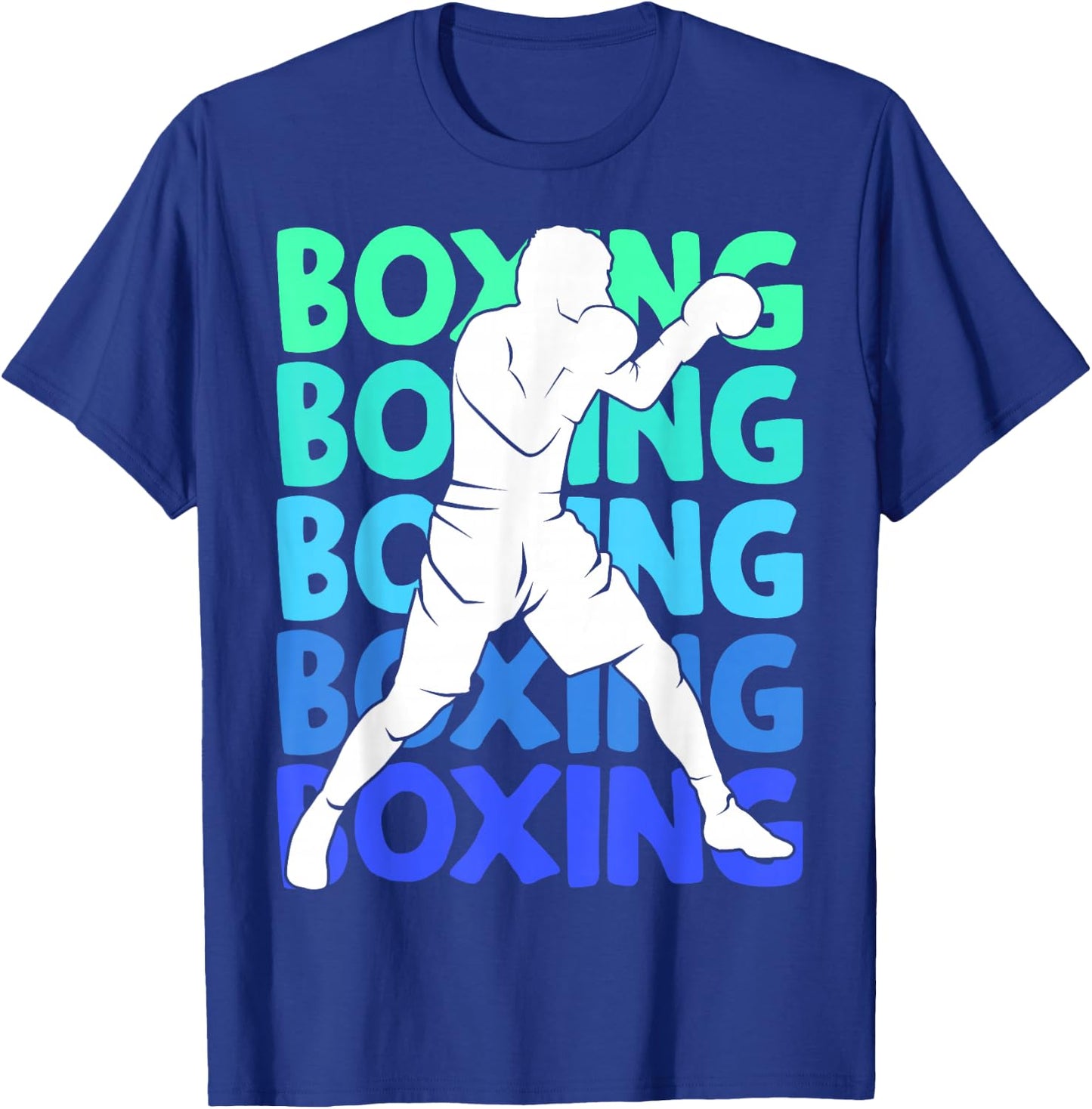 Boxing Boxer Boys Men Kids T-Shirt - T-Shirt | Royal
