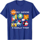 Disney Mickey & Friends Vacay Mode Family Trip Vacation T-Shirt - T-Shirt | Royal
