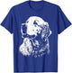 Life Is Golden Golden Retriever Cute Golden Retriever T-Shirt - T-Shirt | Royal