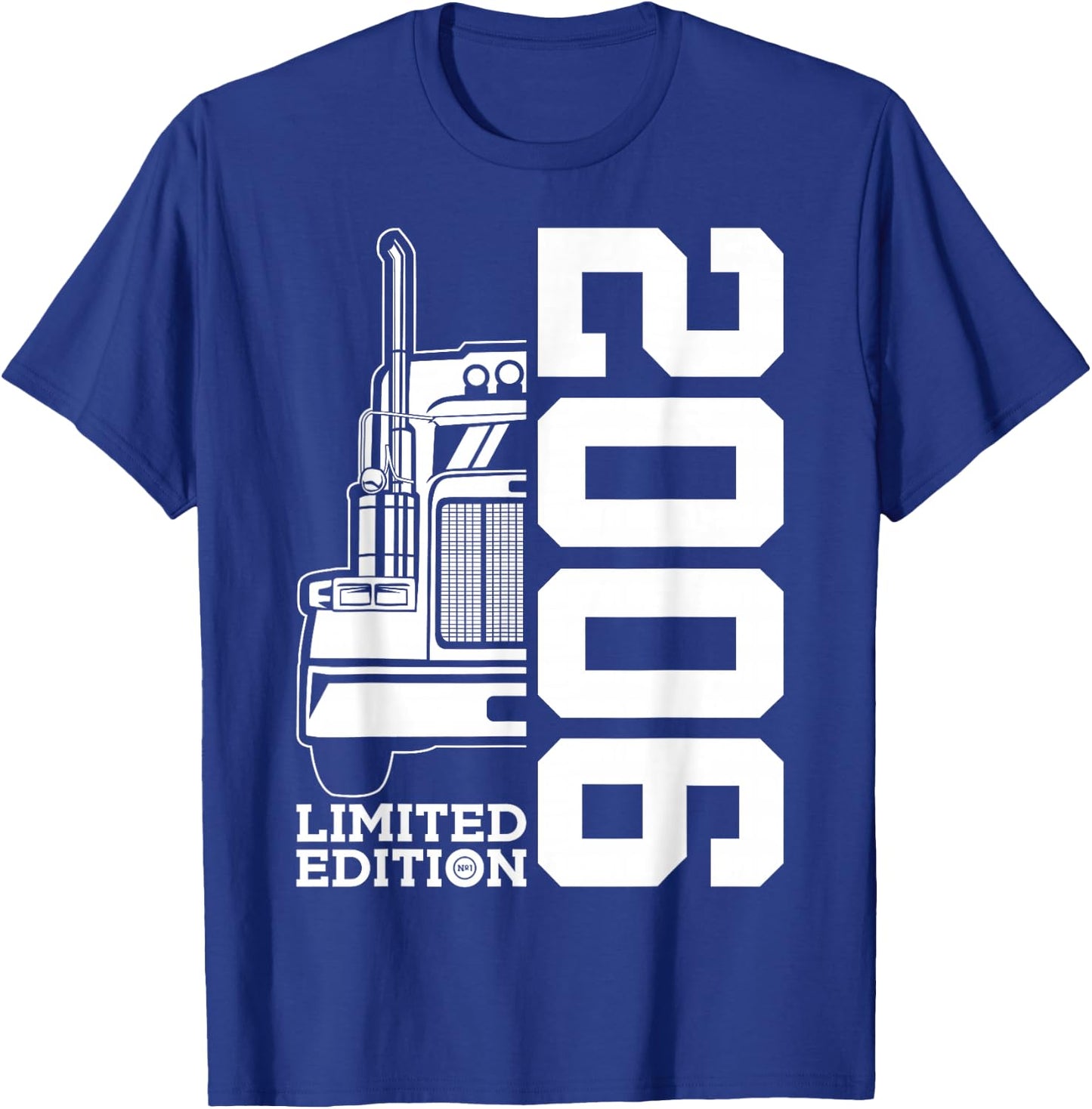 20 ANS Camion 2006 Conducteur 20e anniversaire T-Shirt - T-Shirt | Royal