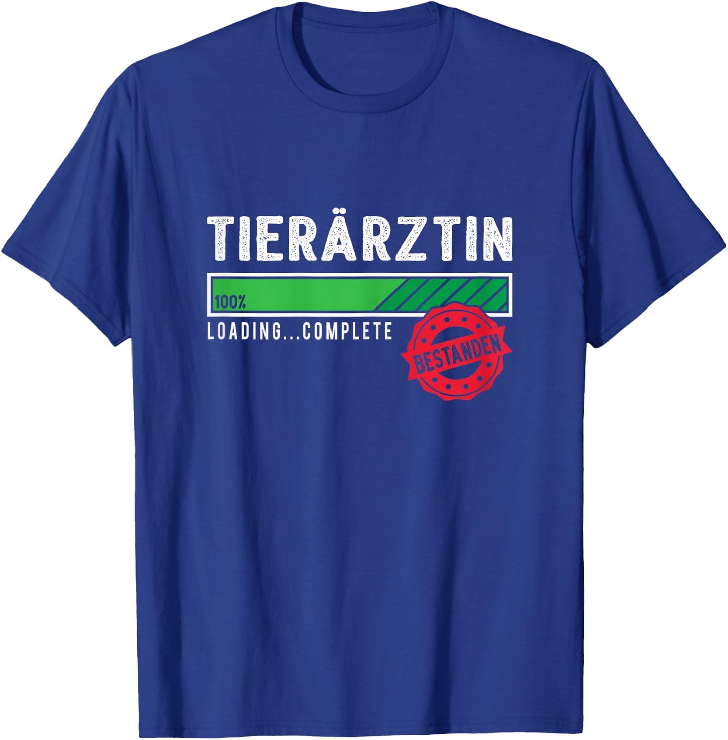 Tierärztin Ausbildung Prüfung Bestanden T-Shirt - T-Shirt | Royal