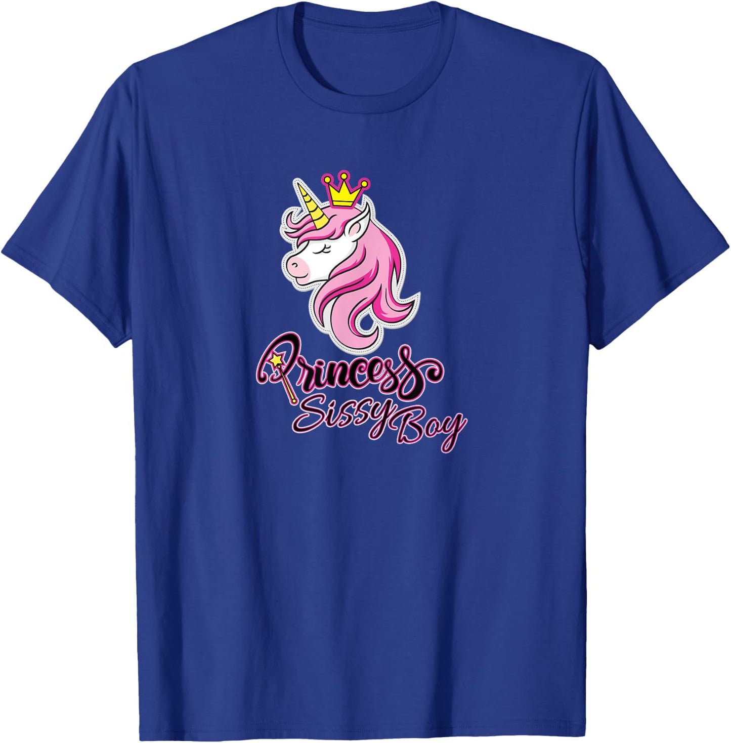 PRINCESS SISSY BOY - Princess Unicorn Design T-Shirt - T-Shirt | Royal